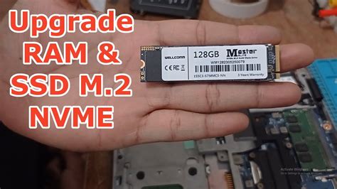 Upgrade Ram Dan Ssd M Nvme Pada Laptop Hp Elitebook G