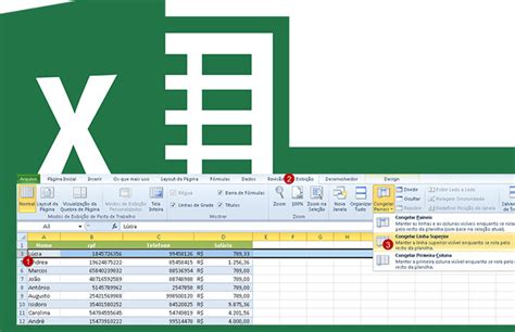 Como Congelar Linhas Ou Colunas No Excel