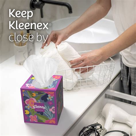 Snapklik Kleenex Expressions Ultra Soft Facial Tissues Cube