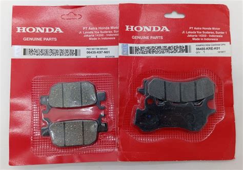 Pcx Cbs Brake Pad Genuine Parts Lazada Ph