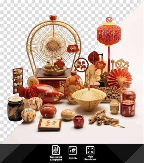 Premium Psd Awesome Setsubun Set A Collection Of Oriental Asian Decor