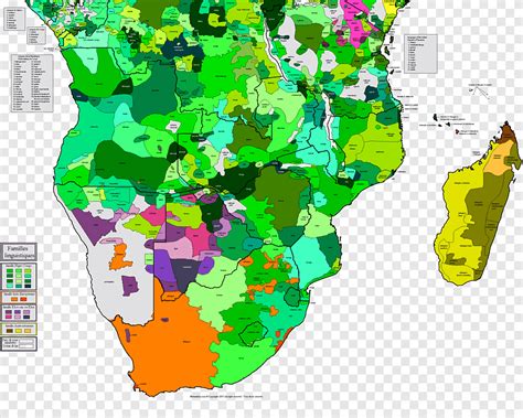 Central Africa Linguistic Map Linguistics Languages Of Africa Africa