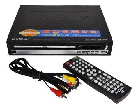 Reproductor Dvd Multiformatos Puerto Usb Top Sonic Super Pre Cuotas