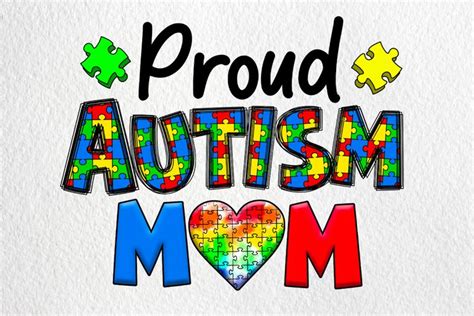 Autism Mom Sublimation