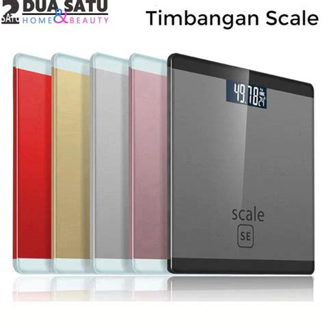 Jual Iscale Timbangan Badan Scale Digital LED Indikator Kaca Limited