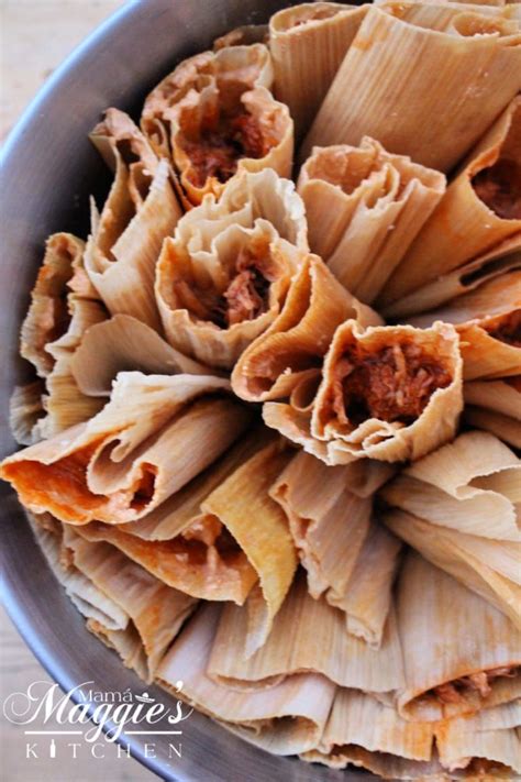 Red Pork Tamales Or Tamales De Puerco En Chile Rojo Is Traditional Mexican Food At Its Best