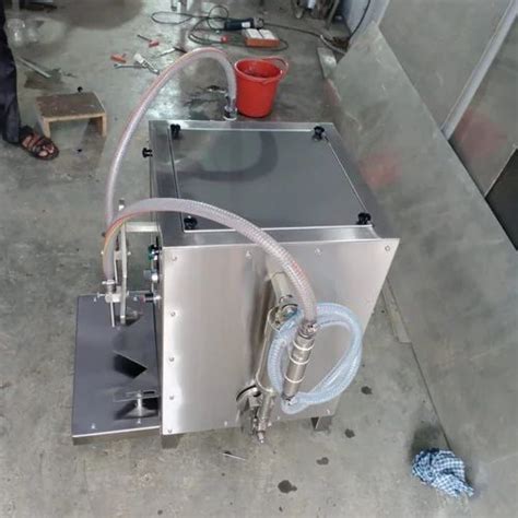 Semi Automatic Twin Head Liquid Filling Machine At Rs Semi