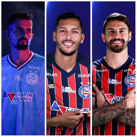 Bahia Anuncia Contrata O De Tr S Jogadores Conhe A