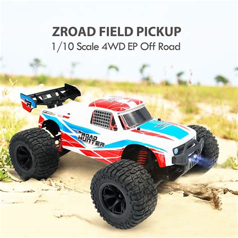 Jjrc Q Racing Car Brushed Wd Rtr Rc Truck White Blue