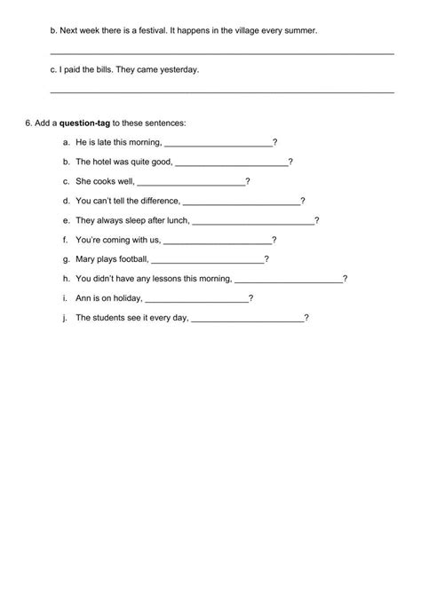 Grammar 7th Grade Worksheet Live Worksheets Worksheets Library