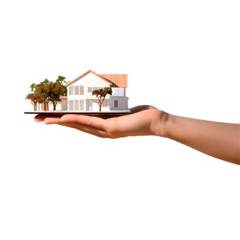 Hand Holding House Real Estate And Property Model 27291613 PNG