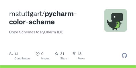 Github Mstuttgartpycharm Color Scheme Color Schemes To Pycharm Ide