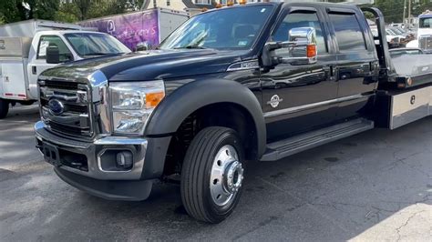 2016 Ford F550 Superduty Lariat 4x4 Crew Cab Rollback Wrecker Tow Truck ...