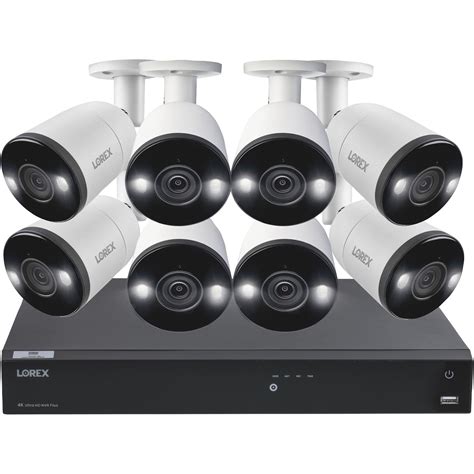 Lorex 4K Fusion NVR Security System — 16 Channels, 8 Cameras, Model ...