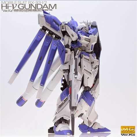 GUNDAM GUY MG 1 100 Hi Nu Gundam Ver Ka Painted Build