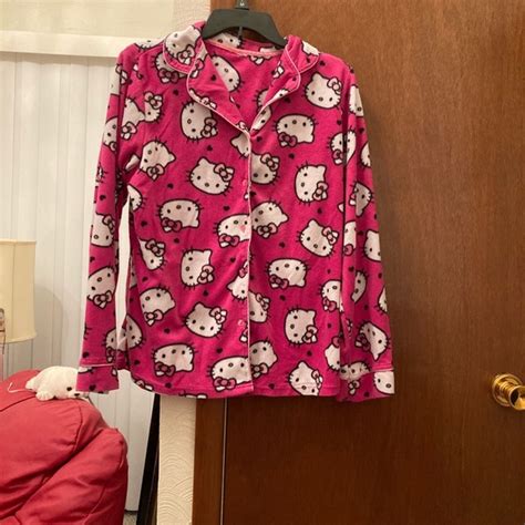 Hello Kitty Intimates And Sleepwear Hello Kitty Pajama Top Poshmark