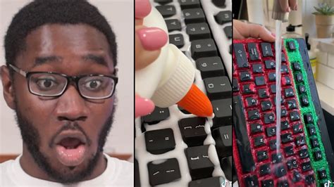 Reacting To Insane Keyboard Tiktoks Youtube