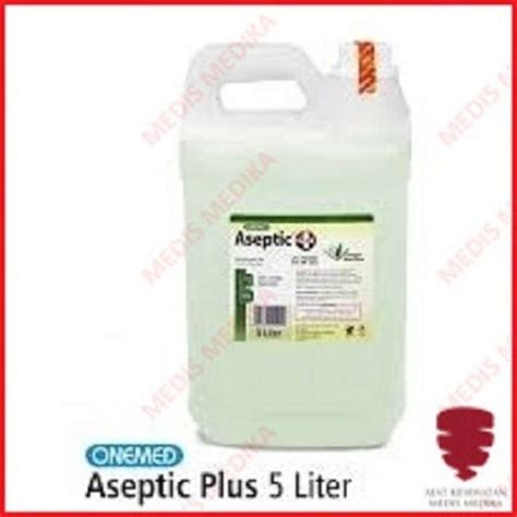 Jual Onemed Aseptic Plus Liter Refil Hand Sanitizer Cair Pembersih