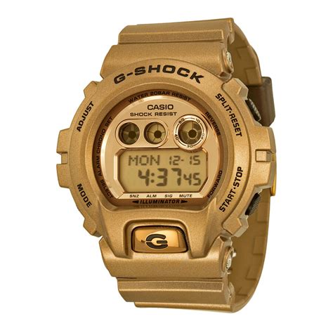 Casio G Shock Rose Digital Dial Gold Metallic Resin Men S Watch