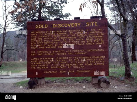 Coloma Ca Eeuu 21978 Réplica De Sutters Mill Alrededor De 1967