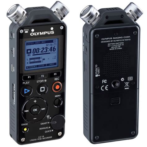 Going Digital Olympus Ls Linear Pcm Recorder