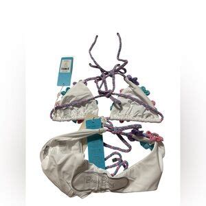 Beach Bunny Swim Beach Bunny Delilah Tri Bikini In Multi Colored Poshmark