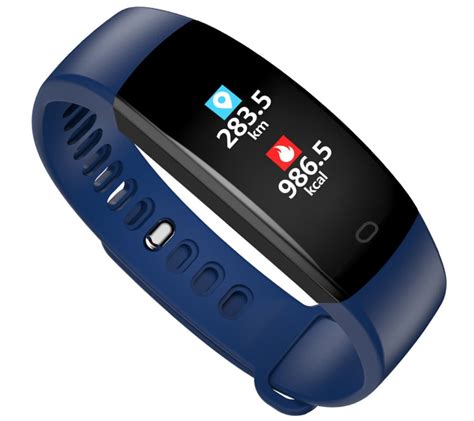 Zegarek Smartband Opaska Sportowa Rubicon Rnce Niebieska Ponadczasowi