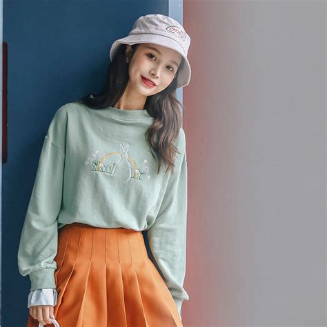 Harajuku Sweatshirt Autumn 2019 Winter Korean Fashion Hoodie