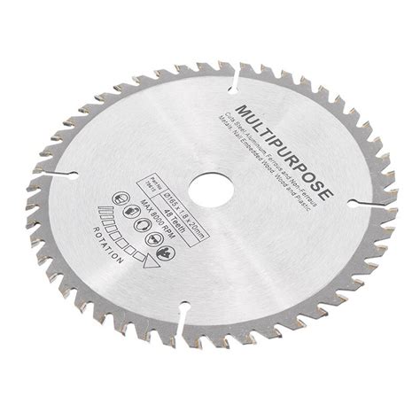 165mm 48 Teeth Circular Saw Blade Tungsten Steel S Grandado