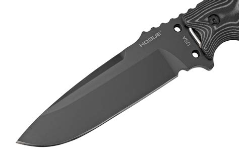 Hogue Ex F01 55 G Mascus Black A2 Steel 35179 Fixed Knife