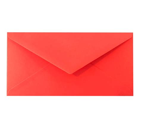 Цветни пликове DL Червен ToPrint | СЕСА