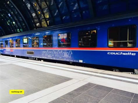 Nachtzug von Rom nach München ÖBB nightjet NJ294