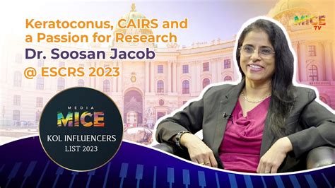 Keratoconus Cairs And A Passion For Research Mice Tv Kol Interview Dr