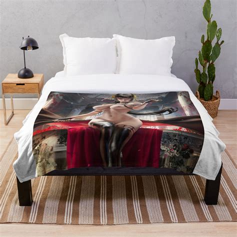 Yor Forger Nude Throw Blanket For Sale By Krystelledner Redbubble