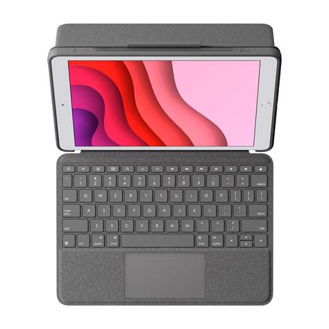 Capa Teclado E Touch Pad Logitech Combo Touch Para Ipad E