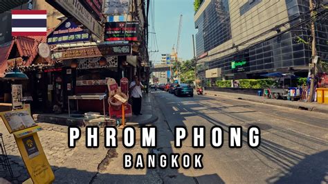 Phrom Phong To Thong Lor Bars Thai Massage Streets Walk In Bangkok