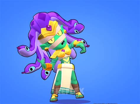 Brawl Stars Medusa Emz Skin Cost Design And More