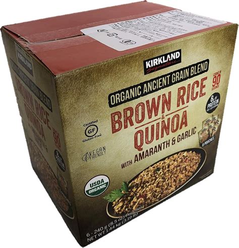 Kirkland Signature Brown Rice And Quinoa Oz Net Wt Oz Amazon