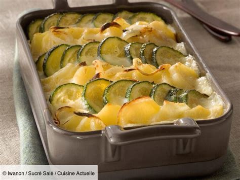 Gratin de pommes de terre et courgettes facile découvrez les recettes