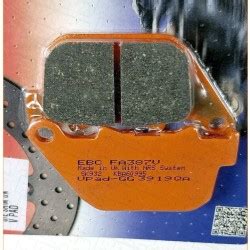 PASTIGLIE FRENO POSTERIORE EBC SEMI SINTERIZZATE FA254V HARLEY