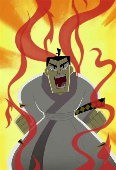 Samurai Jack Fan Art Sixfanarts Yuliana Alvar Samurai Jack Samurai Samurai Artwork