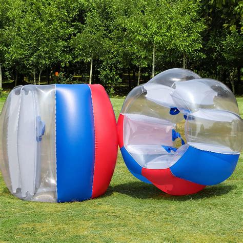 Unewper Bumper Balls 2 Pack Inflatable Body Zorb Ball Bubble Soccer