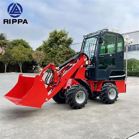 Rippa Earth Moving Machinery Front End Electric Mini Wheel Loaders With