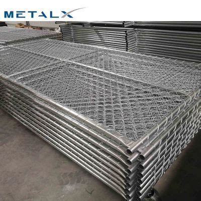 American Standard High Quality Galvanized X Chain Link Temporary