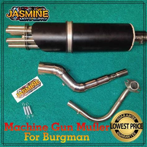 Machine Gun Muffler For Burgman Lazada Ph