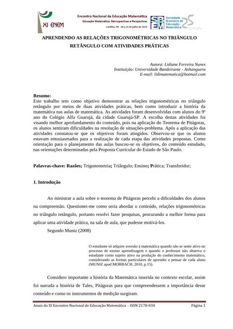 (PDF) APRENDENDO AS RELAÇÕES TRIGONOMÉTRICAS …sbem.web1471.kinghost.net ...