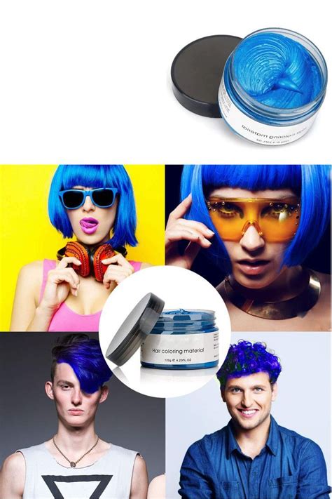 Temporary Hair Color Wax For Cosplay And Halloween