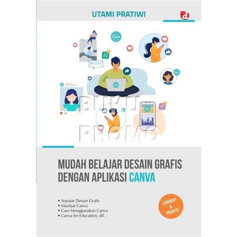 Jual Buku Mudah Belajar Desain Grafis Dengan Aplikasi CANVA DIVA