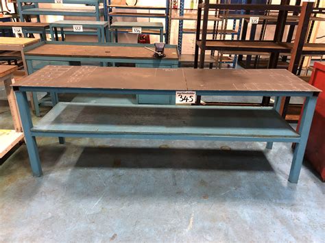 Steel Top Fabricated Workbench