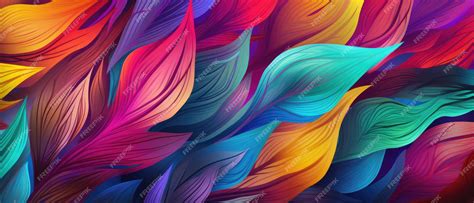 Premium Photo Abstract Wallpaper Background Featuring Colorful Bold